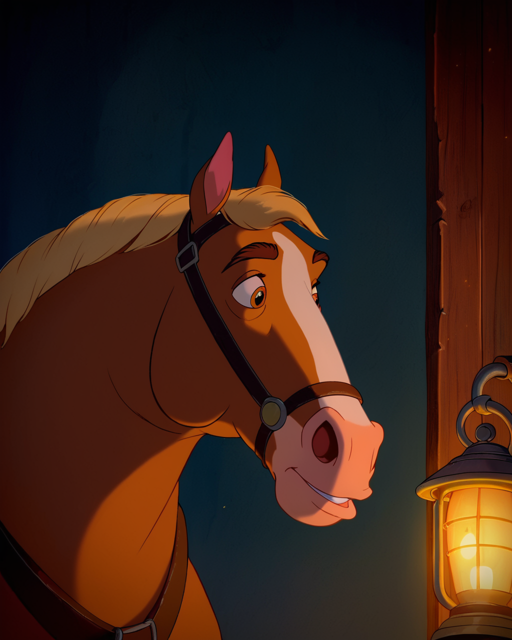 17393-354292773-score_9, score_8_up, score_7_up, zPDXL, _lora_Disney_Style_1_DisneyRenstyle, BAB, horse, lantern, holding, no humans.png